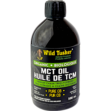 Organic 100% Pure C8 MCT Oil
